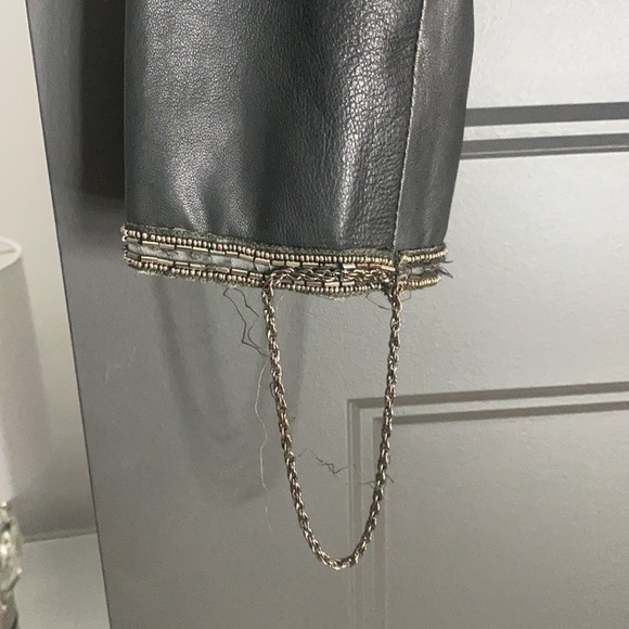 LAMARQUE LEATHER FITTED JACKET - Picture 6 of 6